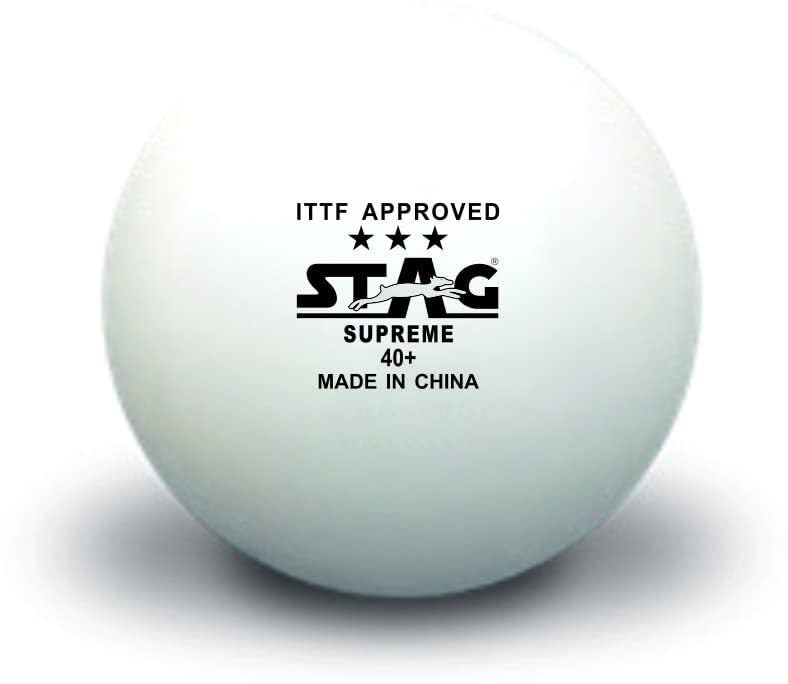 Table Tennis- Balls (Pack of 6 Nos) Stag
